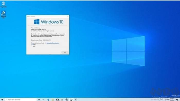 微軟發(fā)布Win10 1903(19H1) MSDN官方ISO鏡像19年8月版18362.295 
