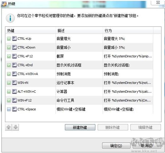 電腦熱鍵設置工具Perfect Hotkey