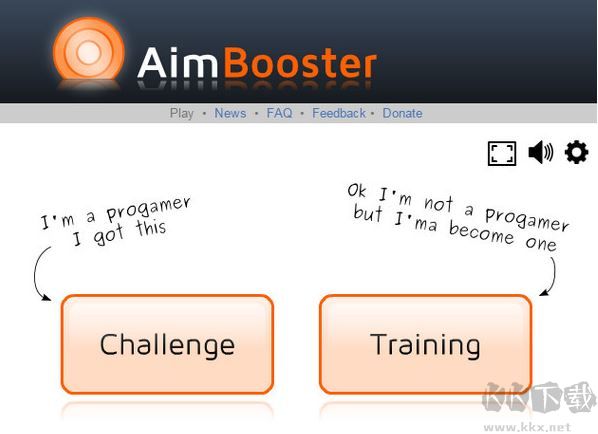 Aimbooster鼠標(biāo)速度練習(xí)