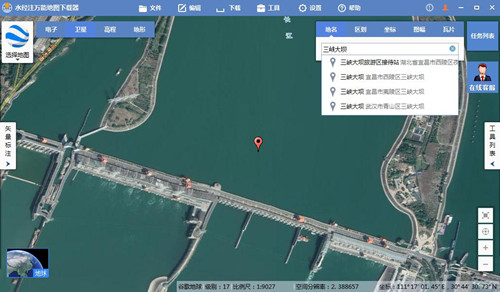 水經注地圖下載器