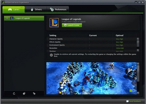N卡驅動更新軟件(NVIDIA GeForce Experience)