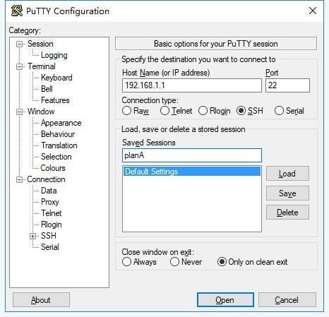 PuTTY遠程桌面