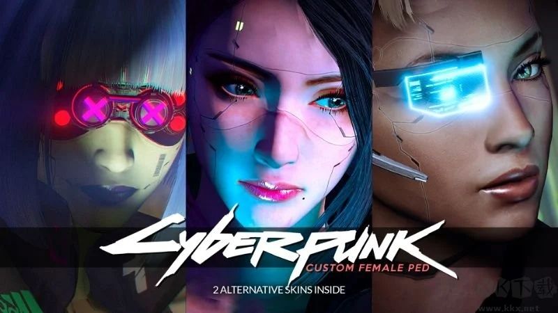 GAT5賽博朋克2077風(fēng)格女性美化MOD