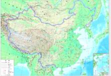 中國(guó)地形地勢(shì)圖 2021官方版