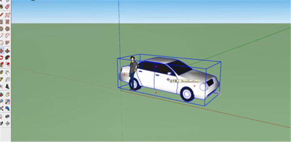sketchup軟件創建汽車模型教程4
