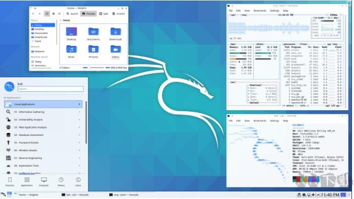 kali linux系統2020中文版