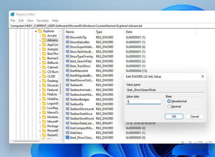 Win11恢復回Win11開始菜單方法