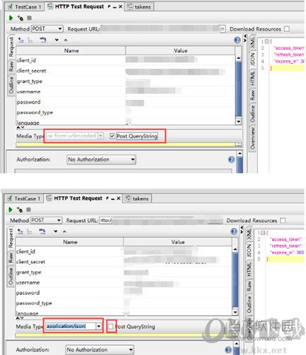 使用post 中application/x-www-form-urlencoded傳遞參數(shù)
