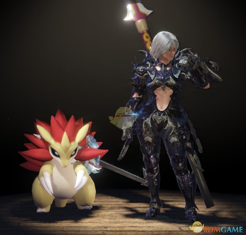 怪物獵人世界艾露貓?zhí)鎿Q精靈寶可夢(mèng)穿山王外觀MOD
