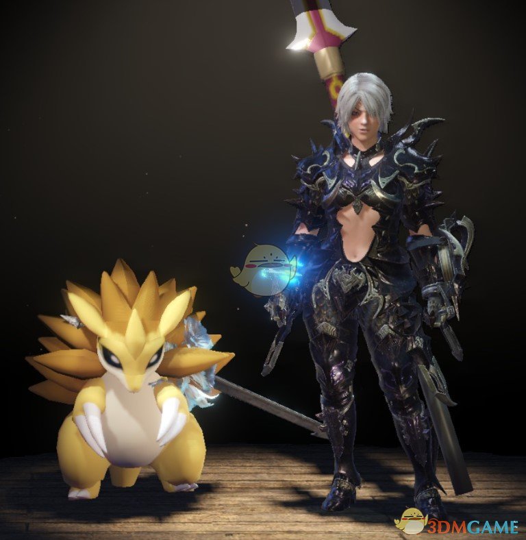 怪物獵人世界艾露貓?zhí)鎿Q精靈寶可夢(mèng)穿山王外觀MOD