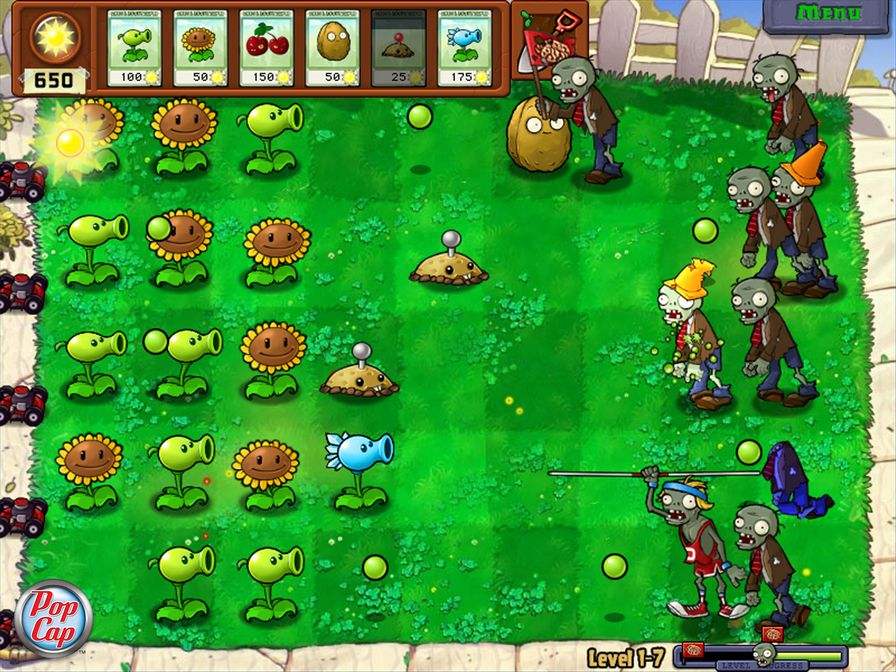 植物大戰僵尸1完整中文版