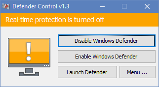 Windows defender關閉工具