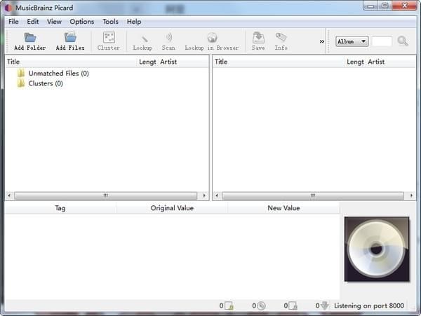MusicBrainz Picard(音樂標簽整理工具)