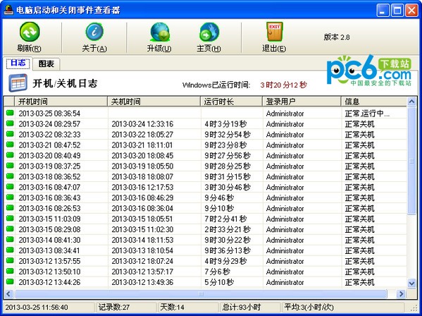 電腦啟動(dòng)和關(guān)閉事件查看器