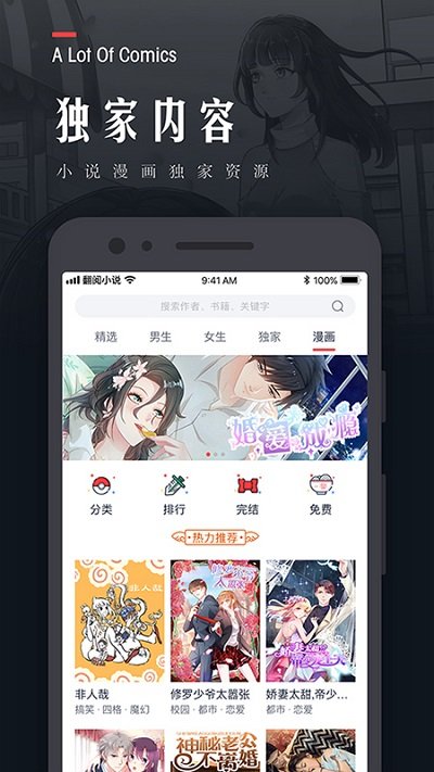 翻閱小說