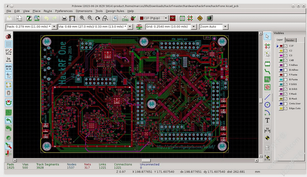 電子設計自動化軟件KiCad