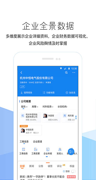 企業預警通APP