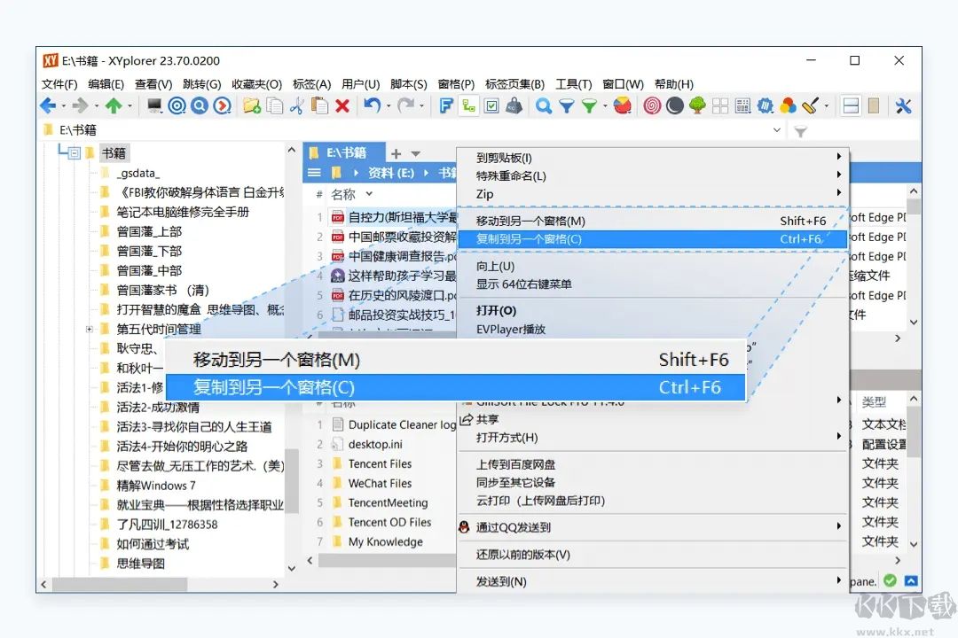 XYPlorer(優(yōu)秀的多標(biāo)簽文件管理器)