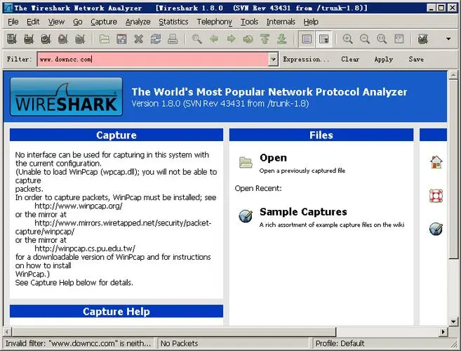 Wireshark Portable(網(wǎng)絡抓包工具)