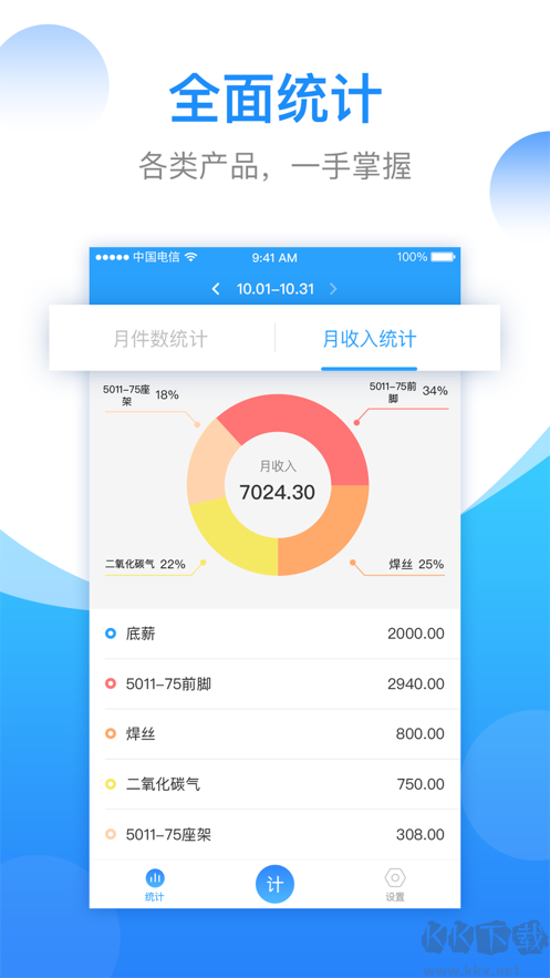 安心計件app安卓手機版