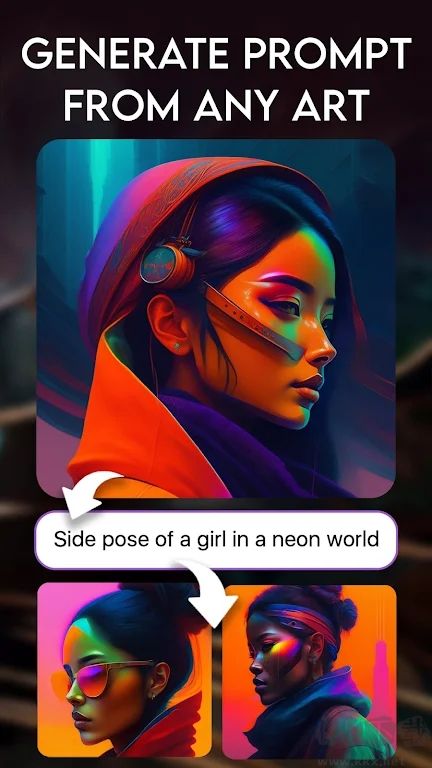 人工智能藝術生成器APP