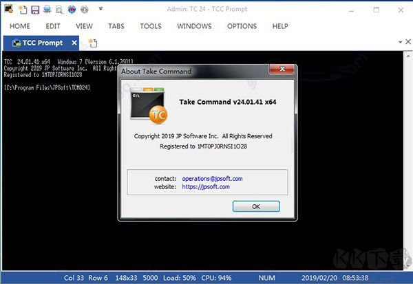 JP Software Take Command-cmd增強工具