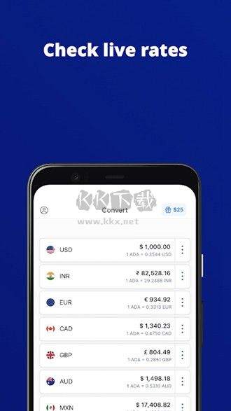 Xe實時匯率APP