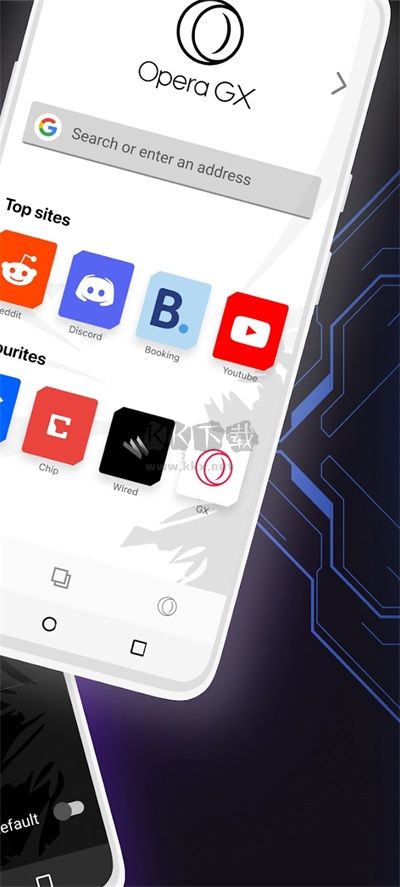 Opera gx瀏覽器手機版