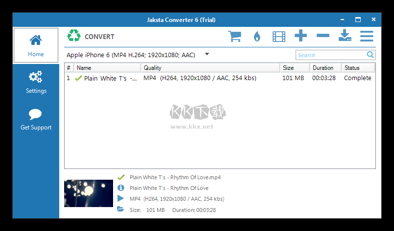Jaksta Converter(視頻轉換軟件)
