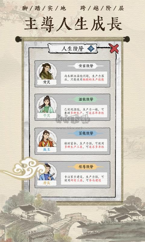 古代鄉村人生無廣告