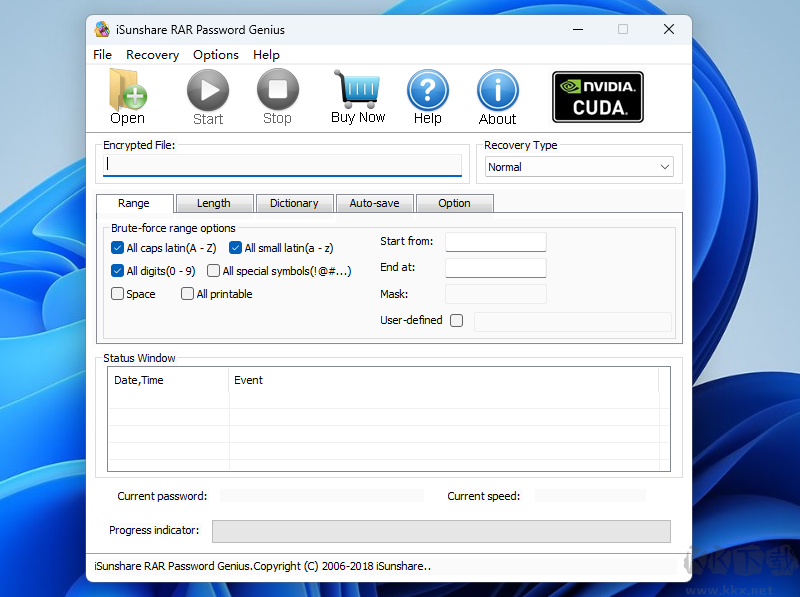 iSunshare RAR Password Genius(密碼恢復)