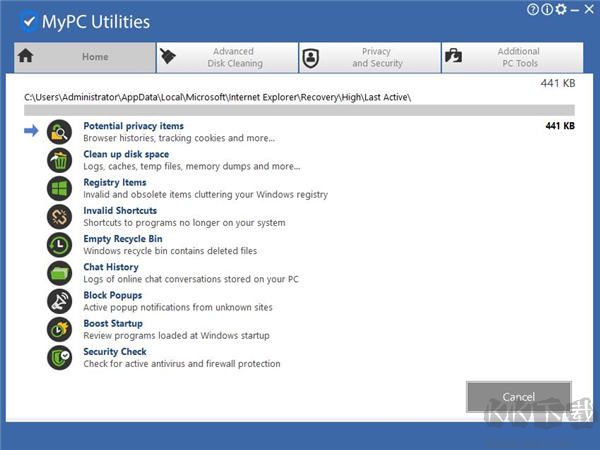 MyPC Utilities(系統優化清理工具)