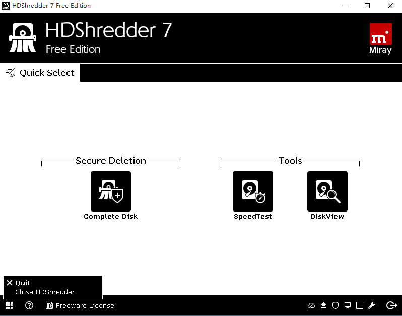 HDShredder 7(硬盤數(shù)據(jù)清除工具)