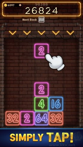霓虹燈2048單機(jī)版