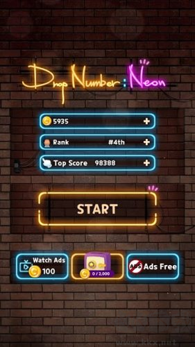 霓虹燈2048單機(jī)版