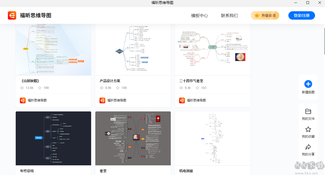 福昕思維導圖最新版