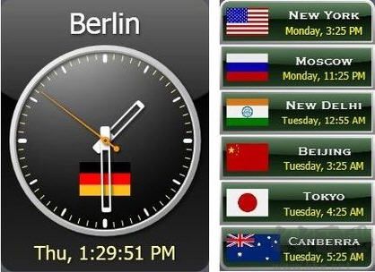 Sharp World Clock(桌面世界時(shí)鐘)