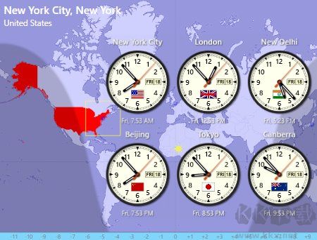 Sharp World Clock(桌面世界時(shí)鐘)