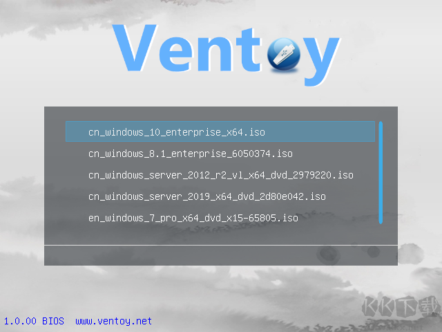 ventoy(裝機神器u盤啟動工具)