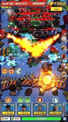 僵尸空閑防御內購版