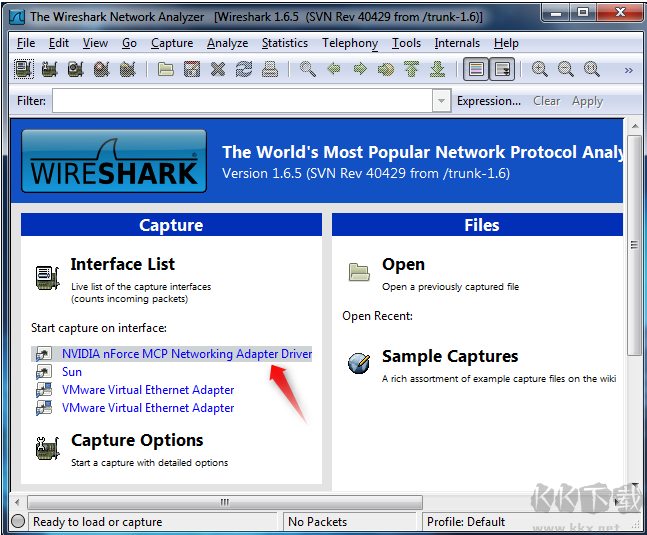 wireshark（網絡抓包工具）