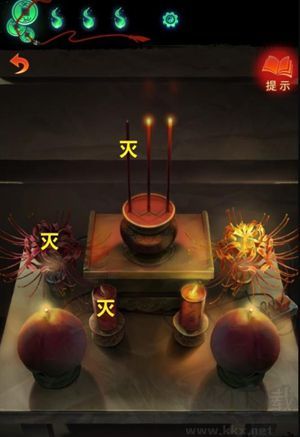 地藏殿供桌燭臺謎題答案是什么2