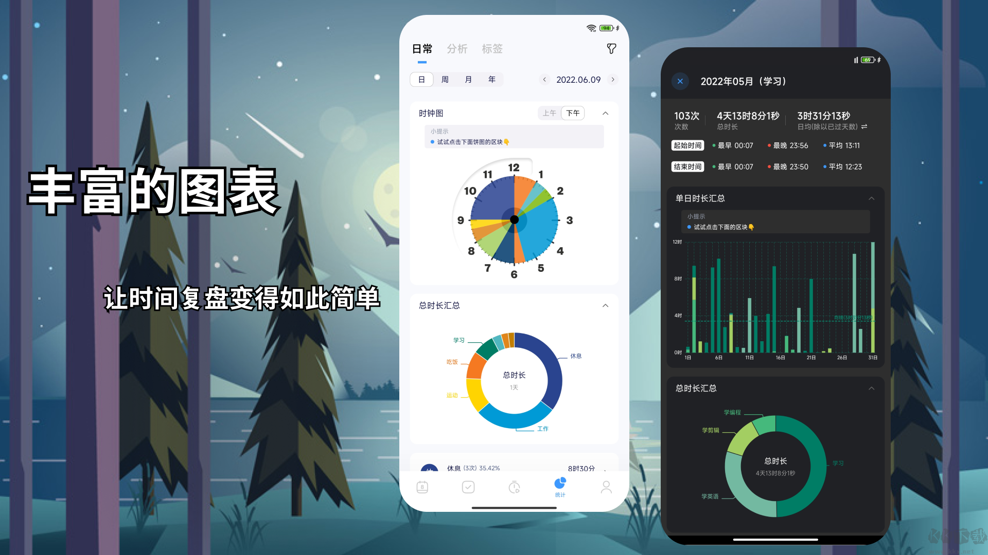 時間日志綠色版
