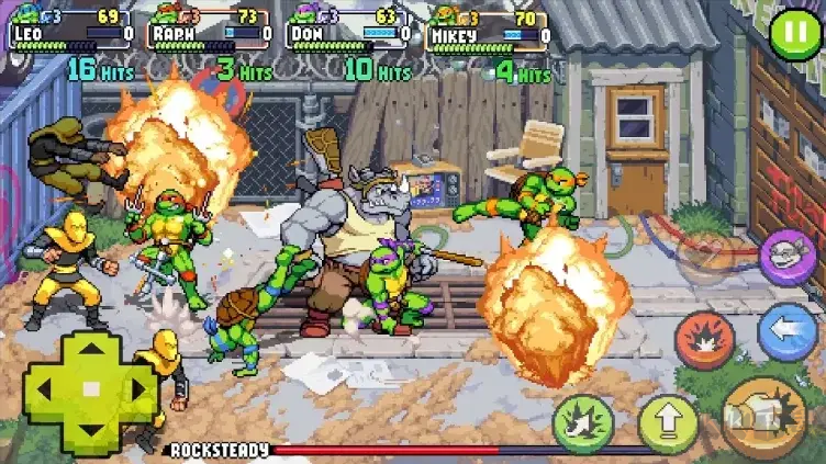 忍者神龜施萊德的復仇Steam移植版手游