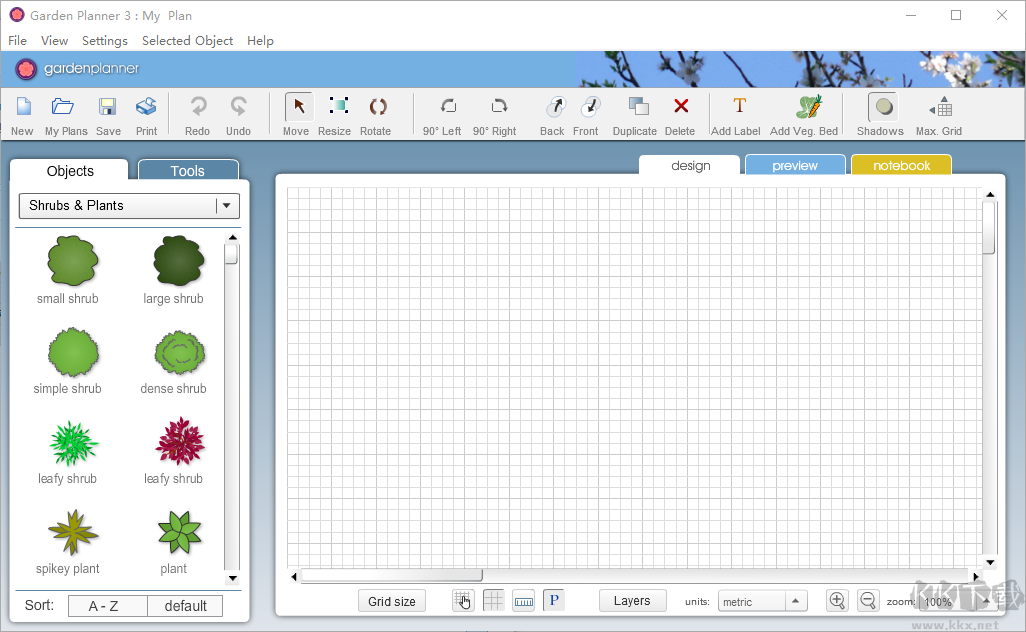Garden Planner()園林規劃設計軟件)
