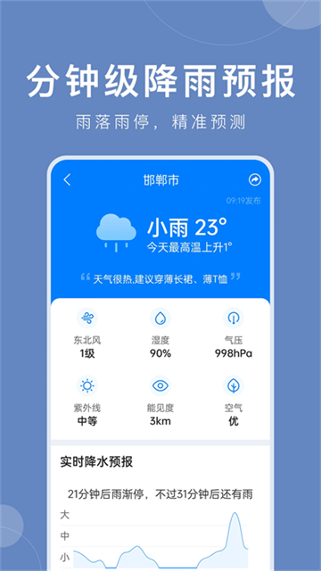 準(zhǔn)時天氣預(yù)報