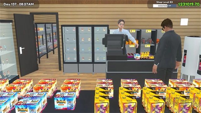 TCG卡牌商店模擬器