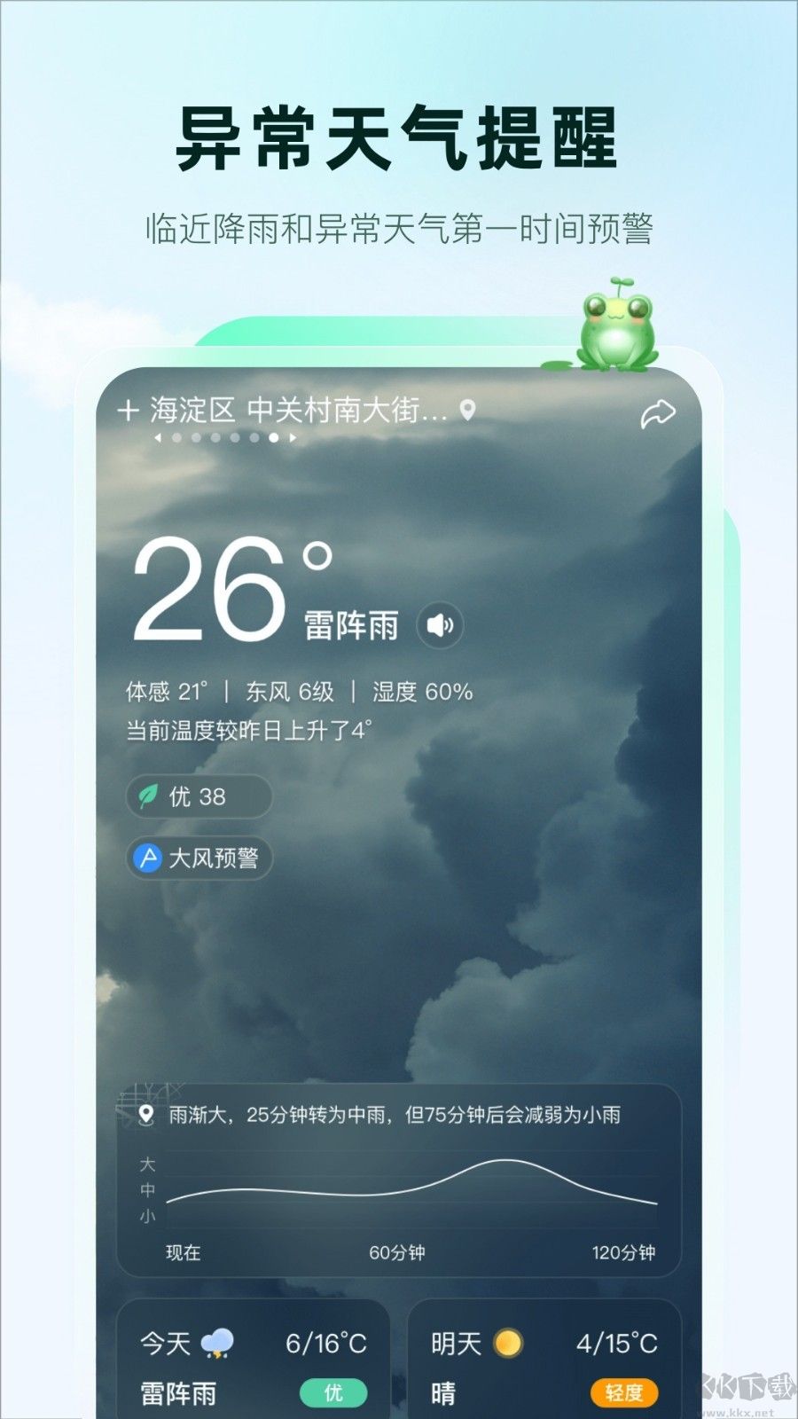 呱呱天氣預(yù)報(bào)免費(fèi)版
