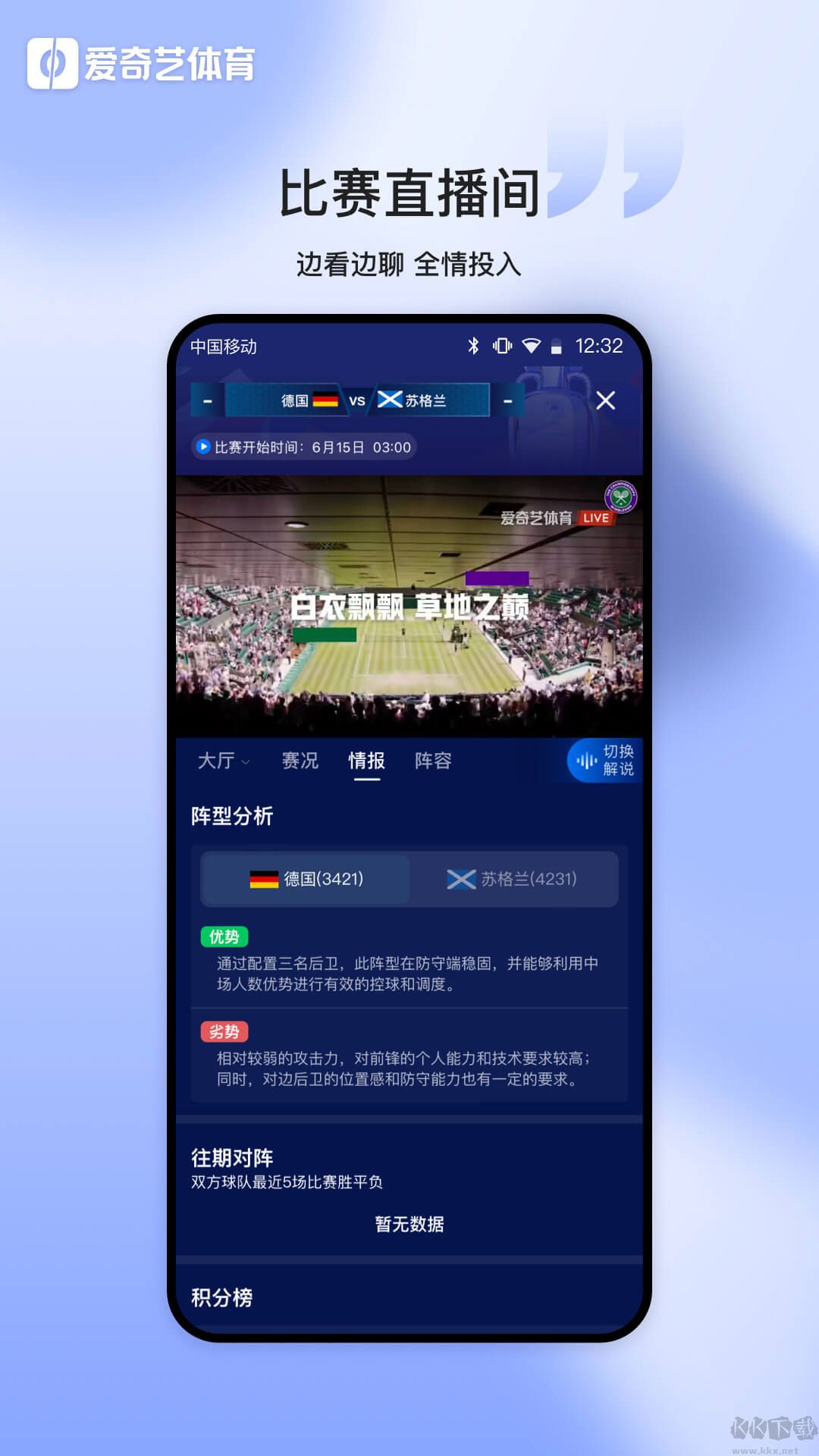 愛奇藝體育直播app