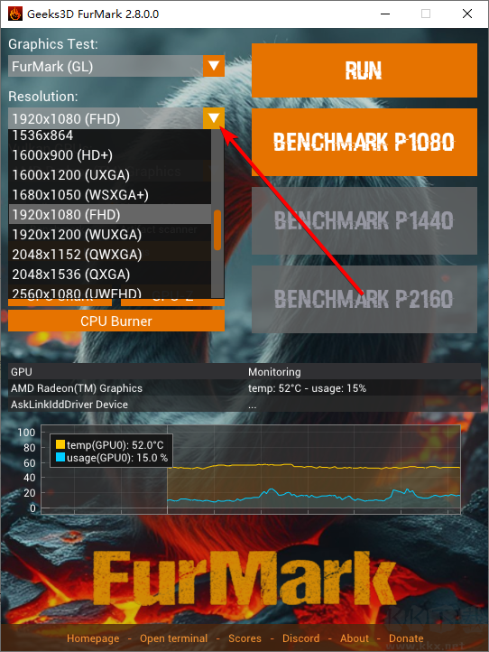 FurMark2(顯卡測試)